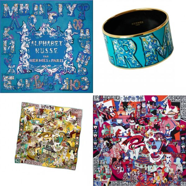 Hermes Finds Inspiration in Russian Folk