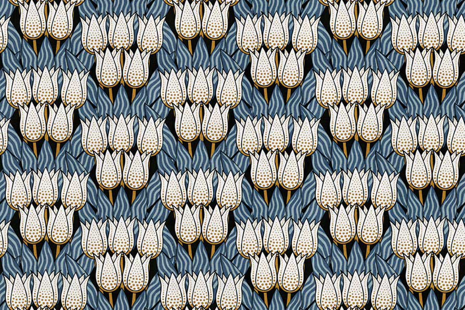 Spotty Tulips 17012 Wallpaper