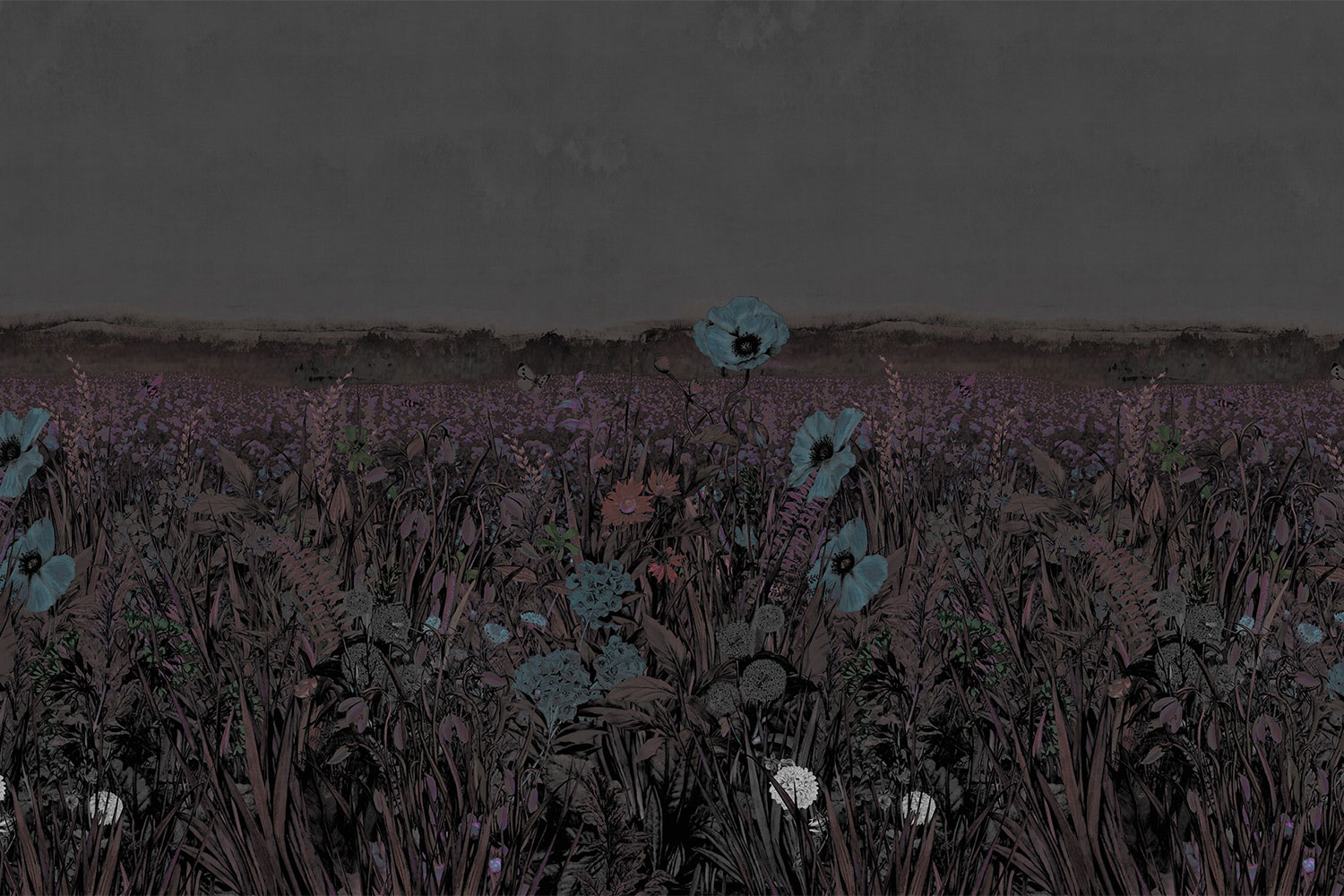 King Poppy 18057 Wallpaper