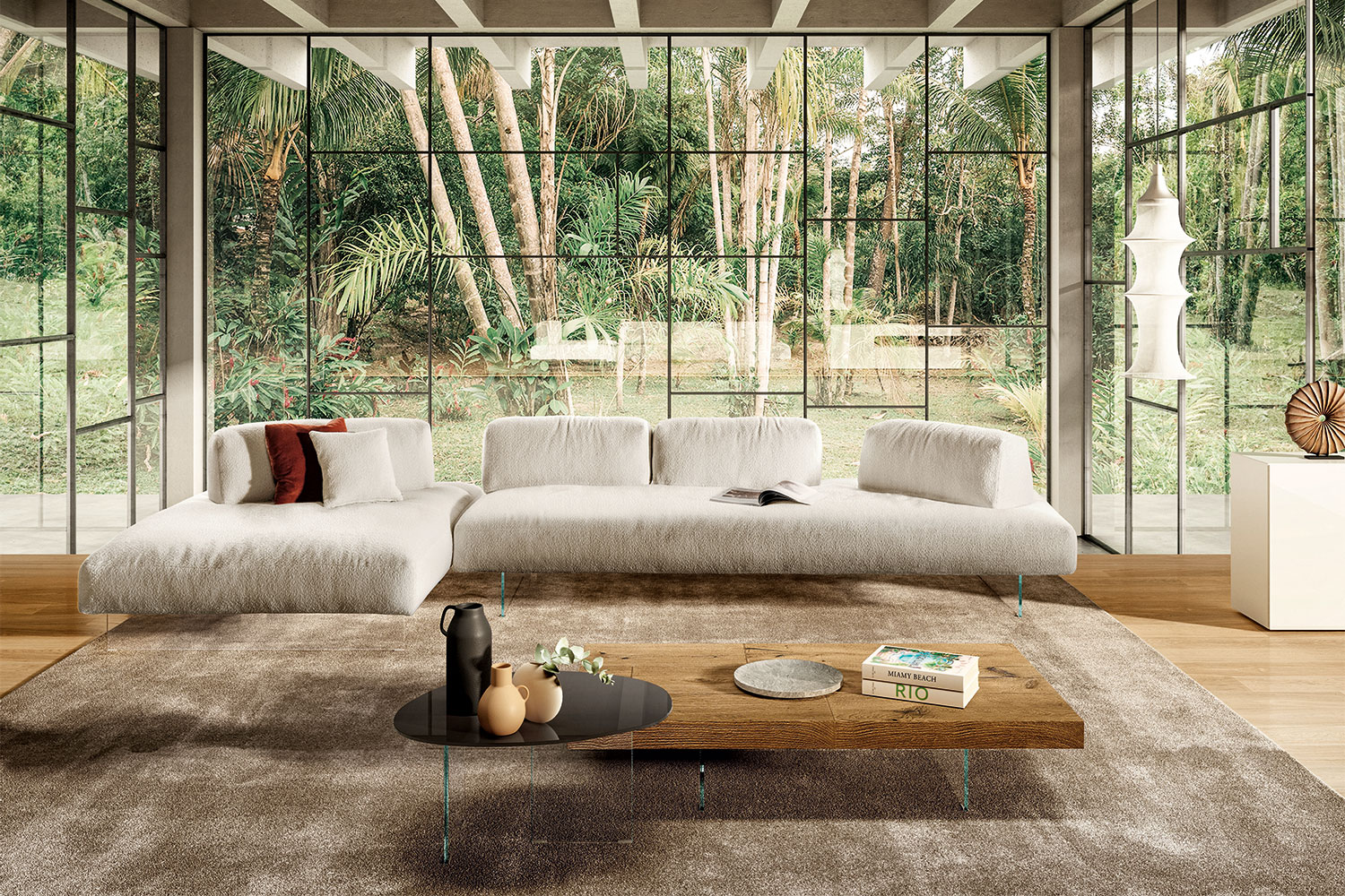 Air Soft Free 1916 Sectional Sofa with Chaise
