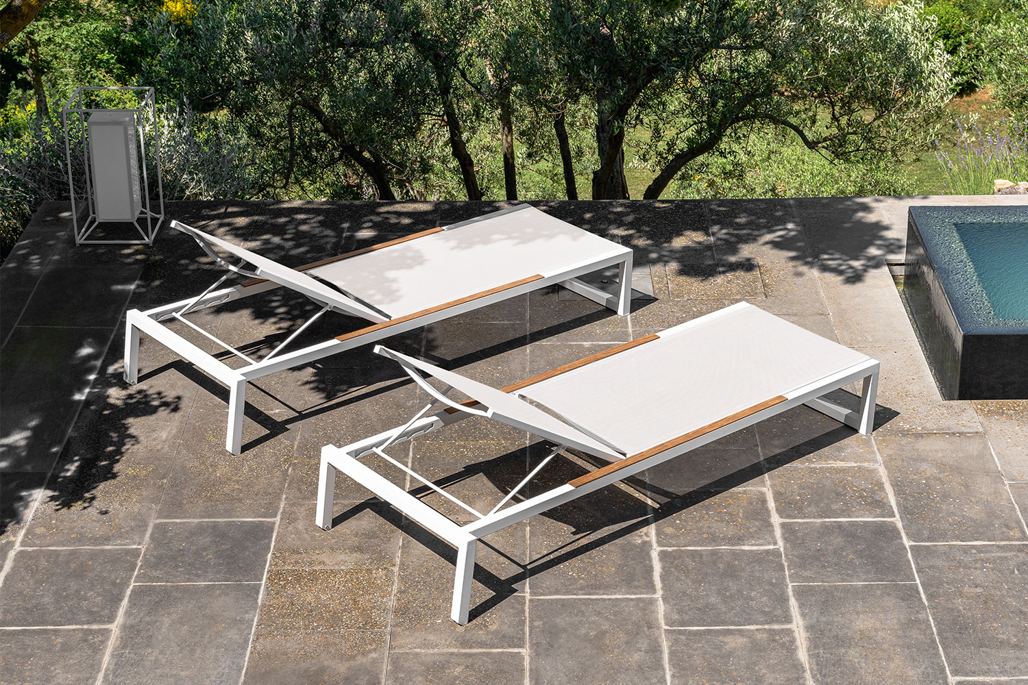 Alabama Alu Chaise Lounge