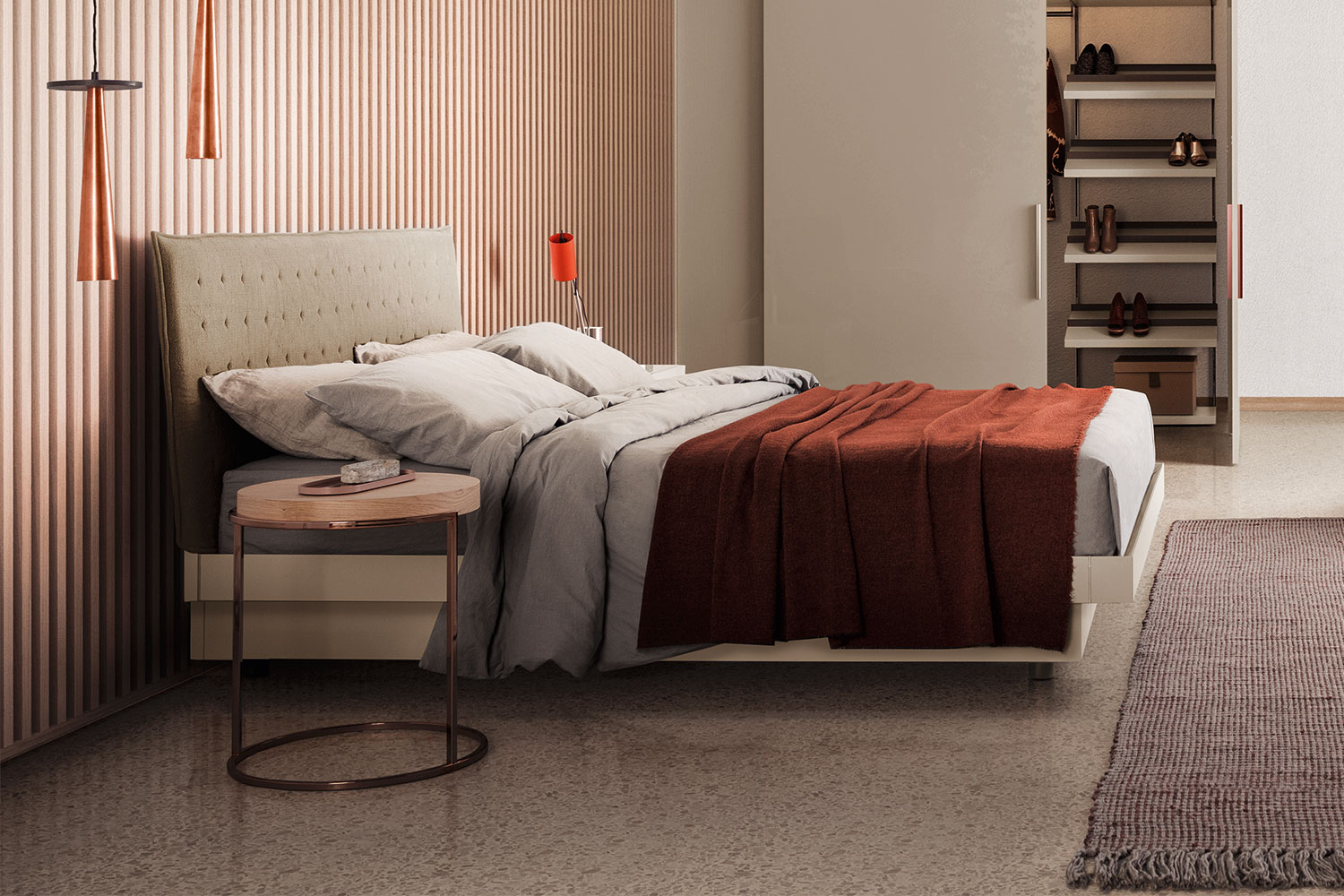 Alfa Bed with Storage