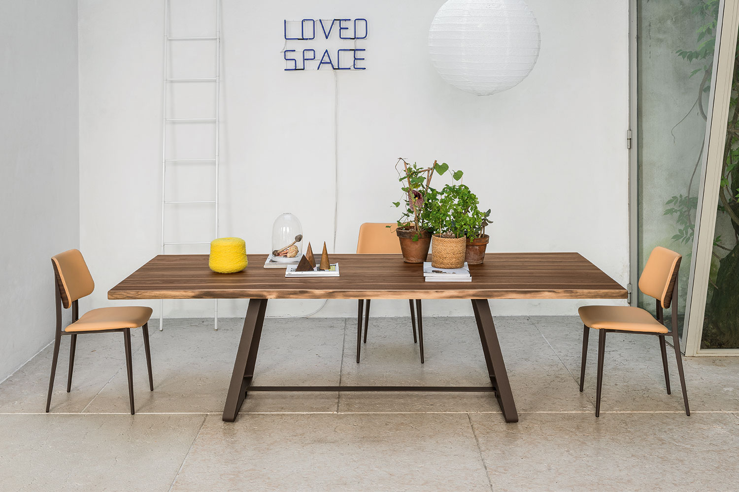 Alfred Wood Dining Table