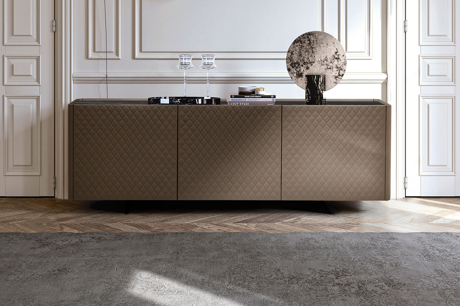 Alma Upholstered Sideboard