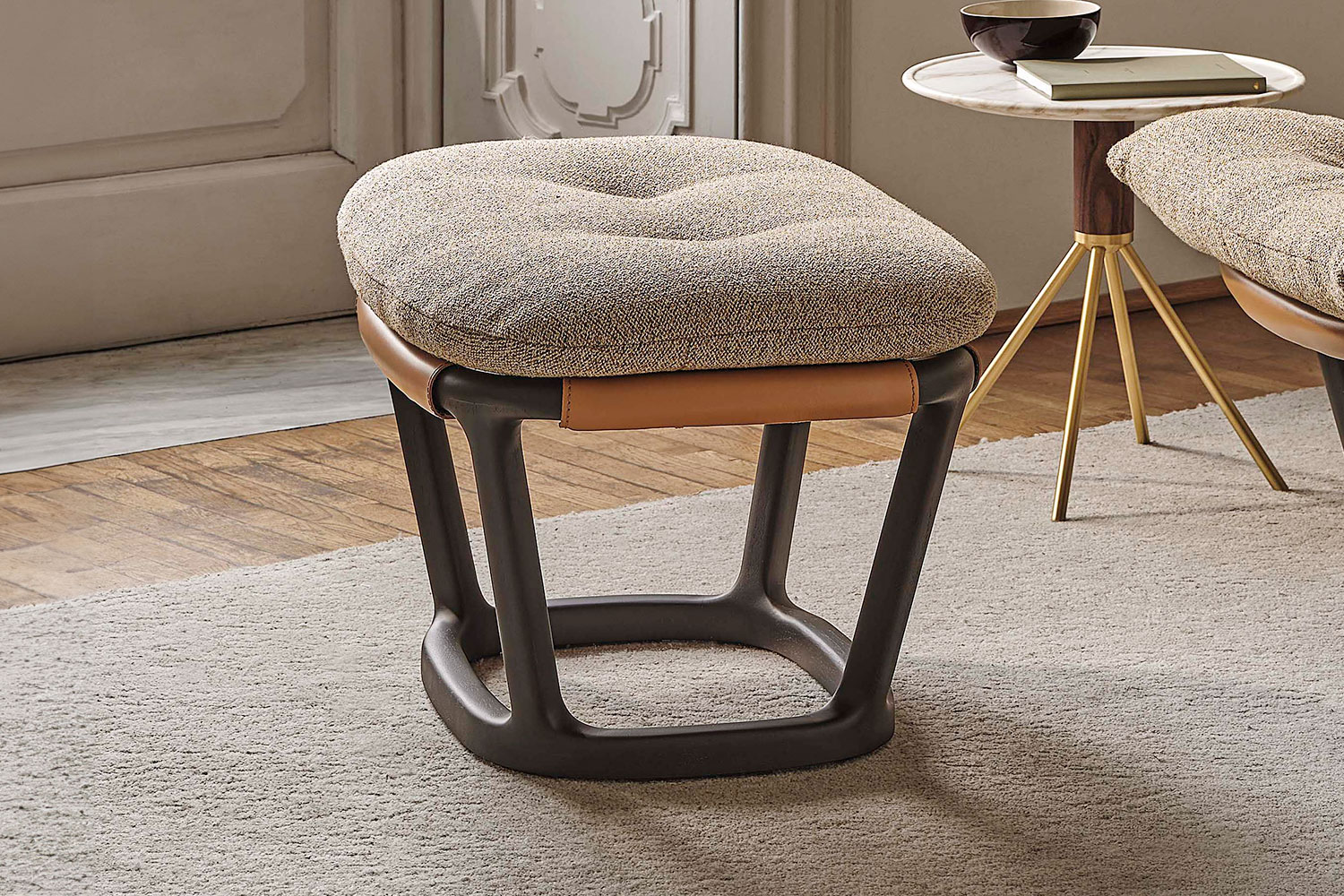 Amarantha Footstool