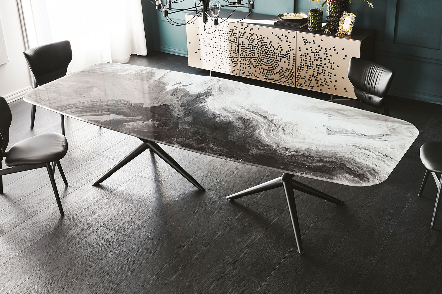 Atlantis CrystalArt Dining Table