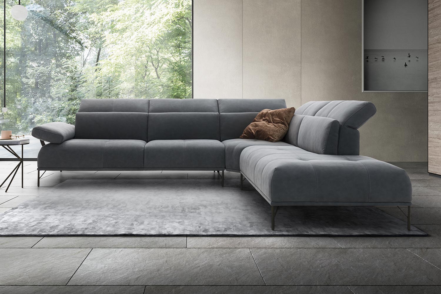 Bolton Sectional Sofa With Peninsula