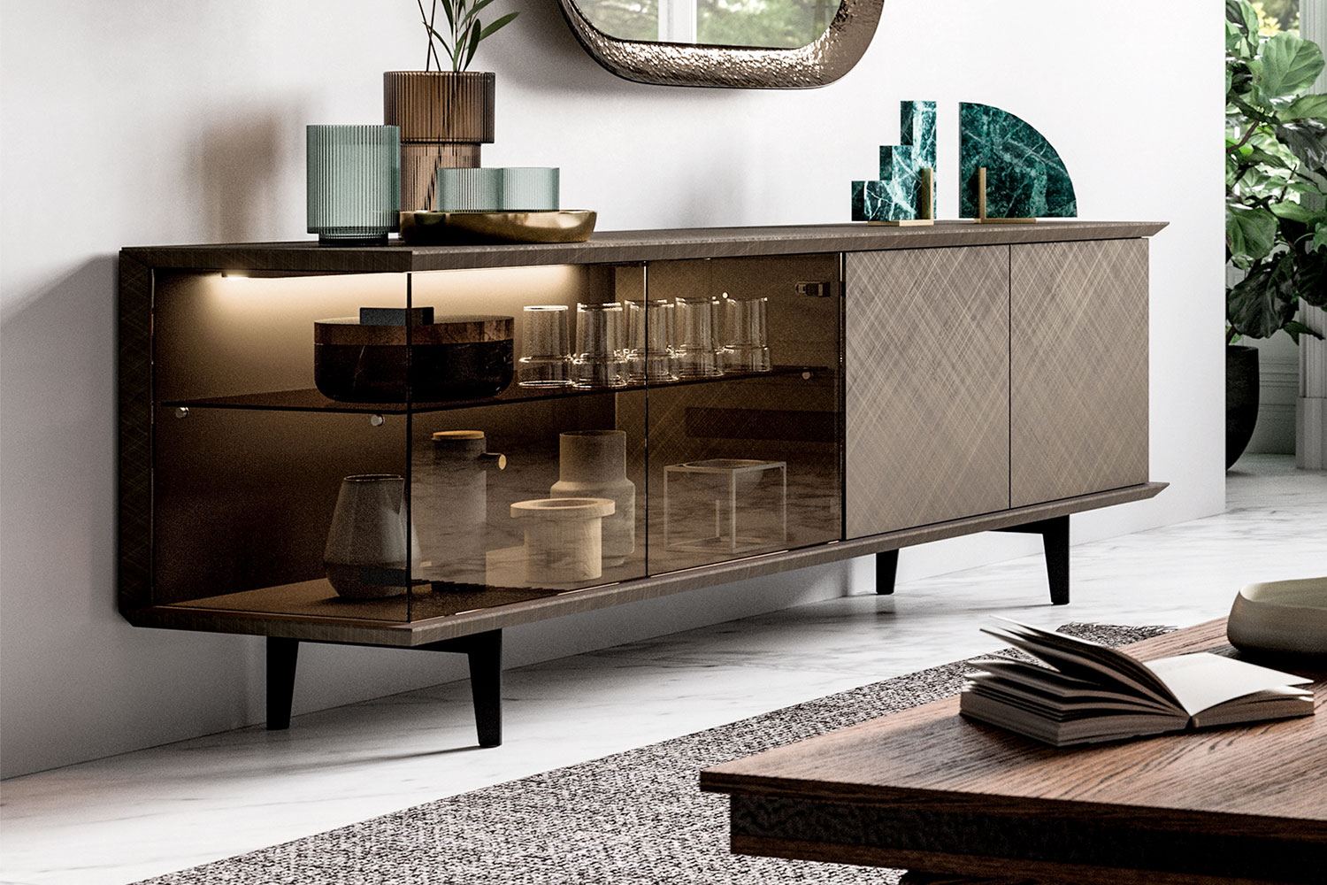 Brera Vetro Sideboard