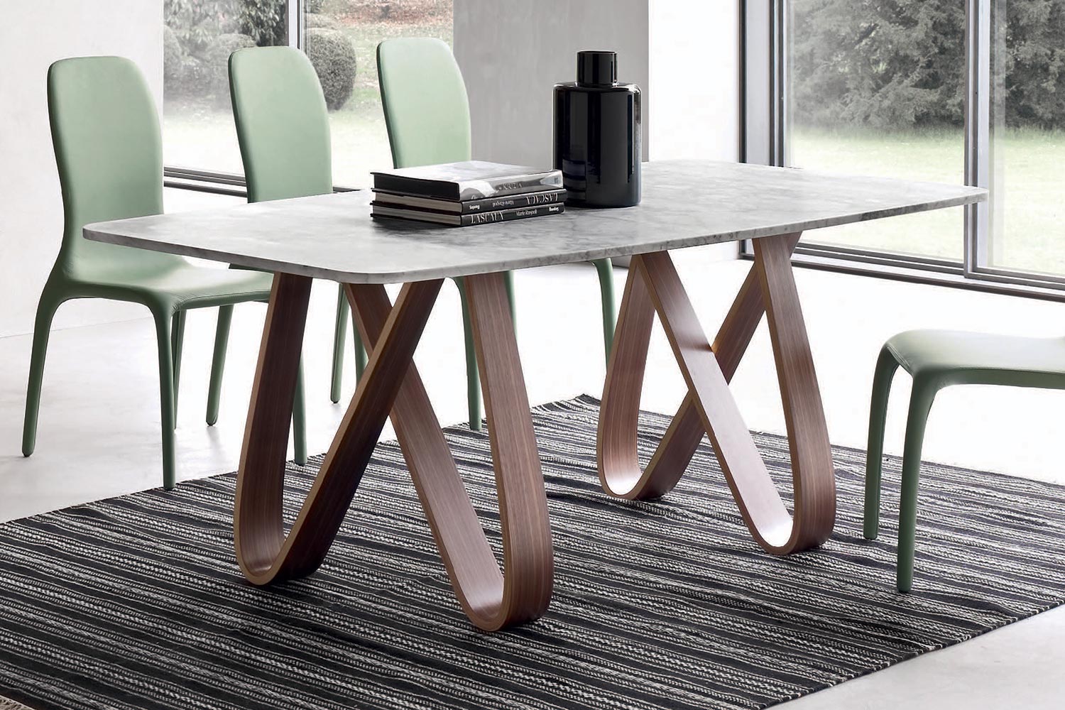 Butterfly Marble Dining Table