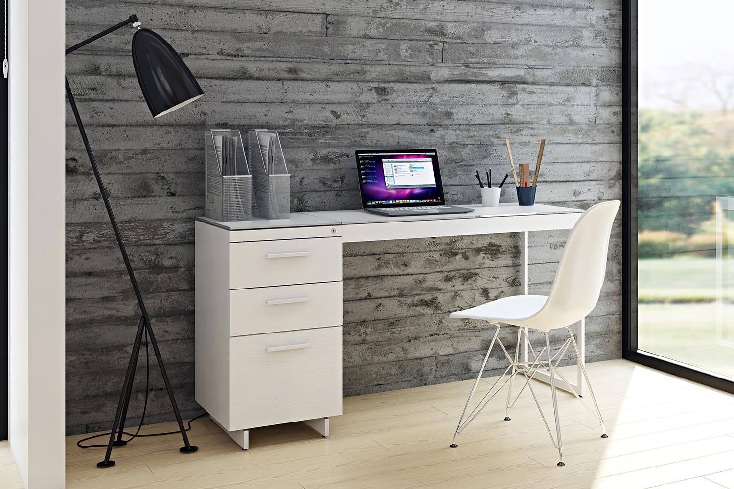 Centro Laptop Desk Composition
