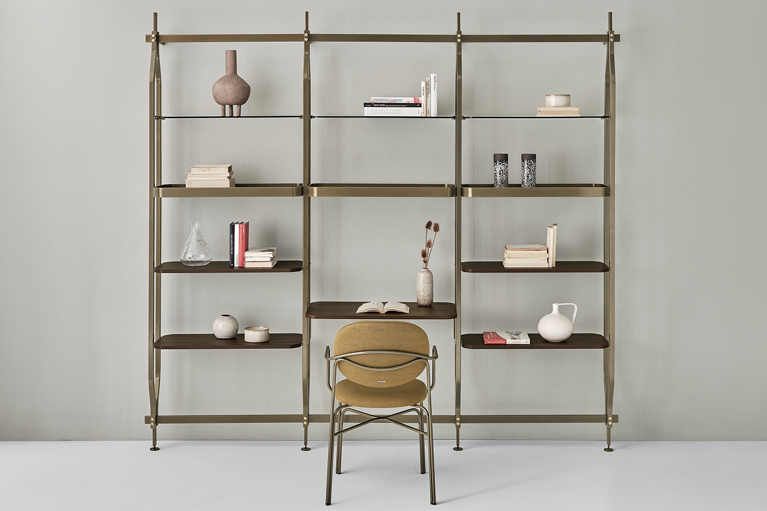 Charlotte Bookcase with Desk