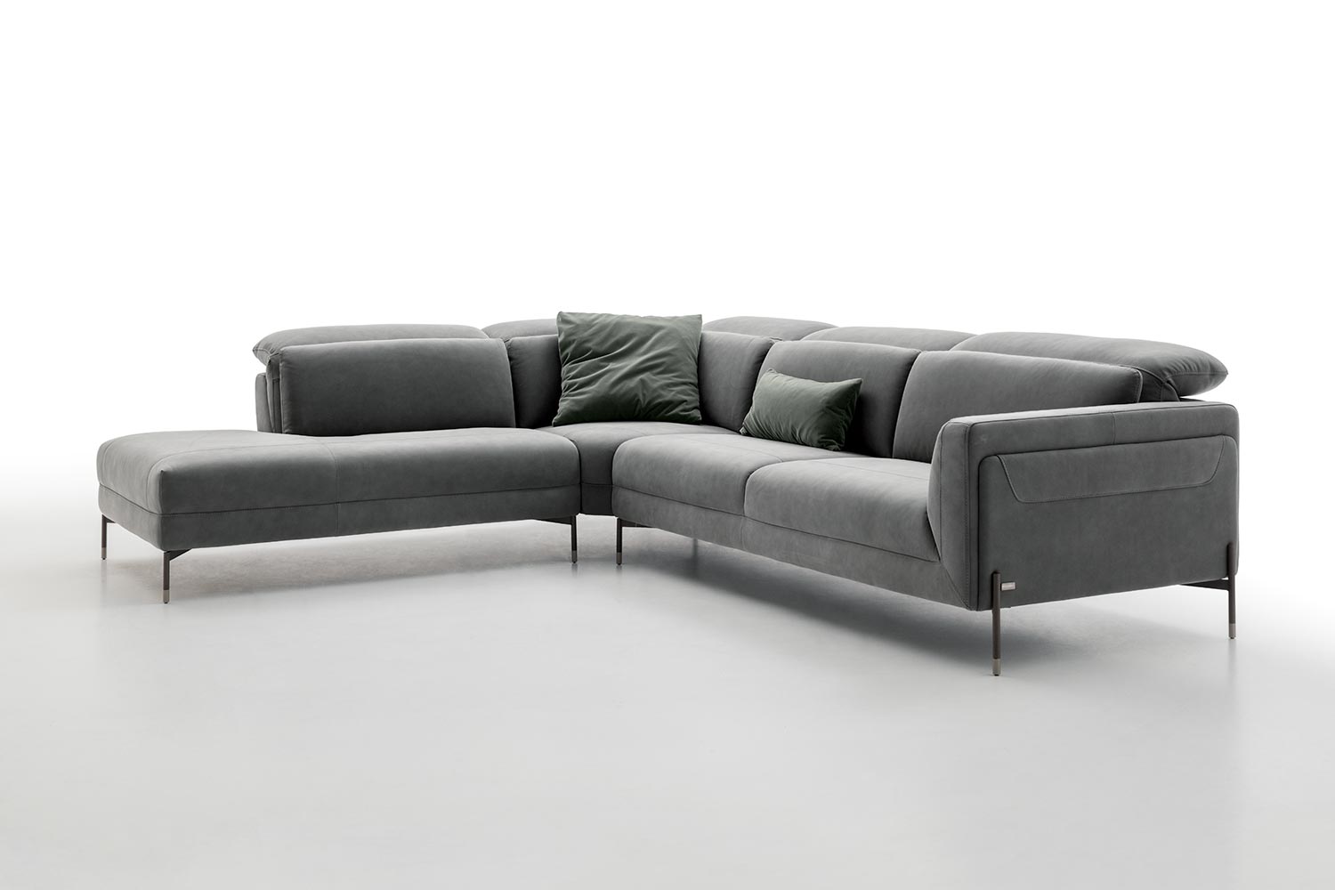 Claire Corner Sectional Sofa with Peninsula