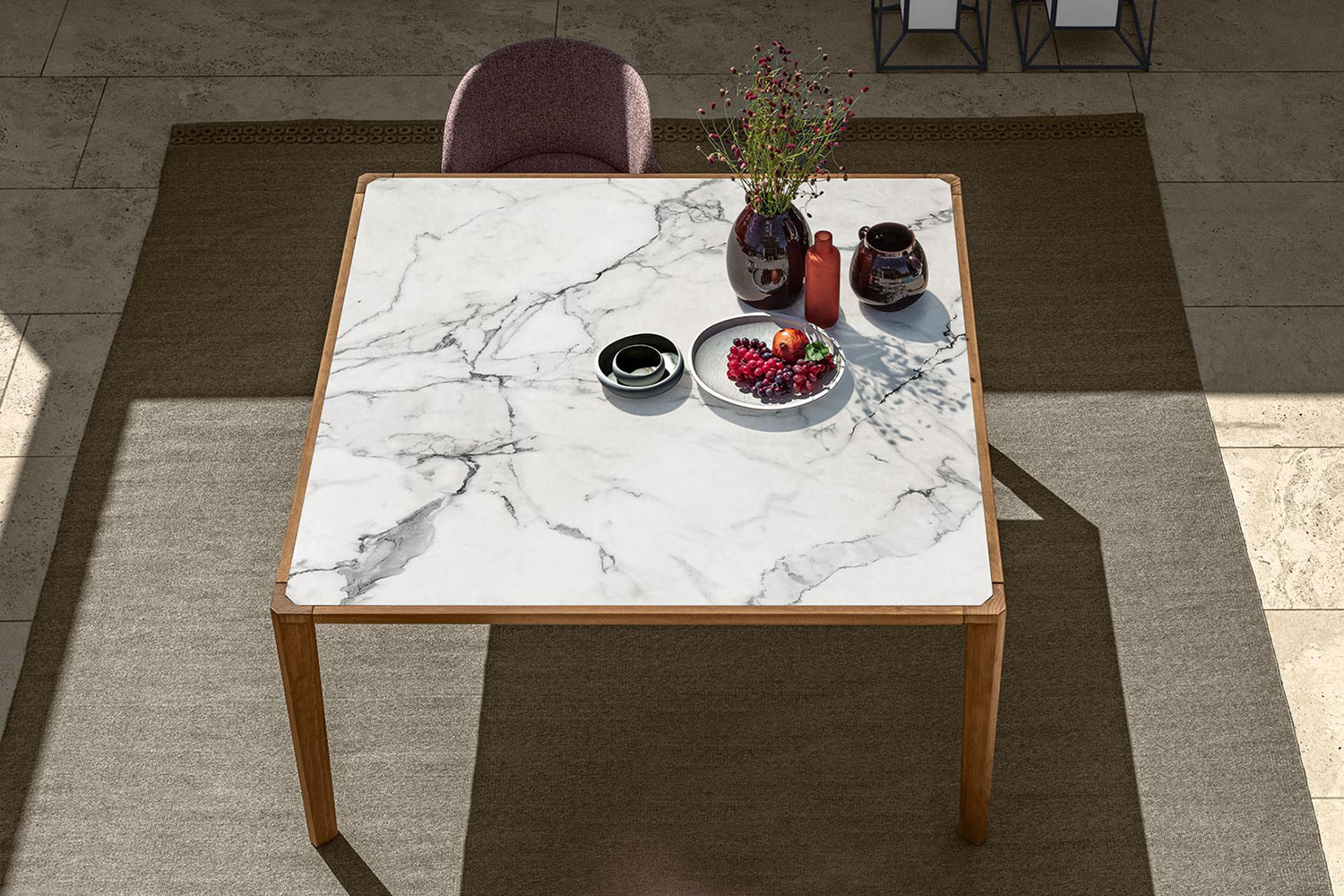 Cleo Wood Dining Table