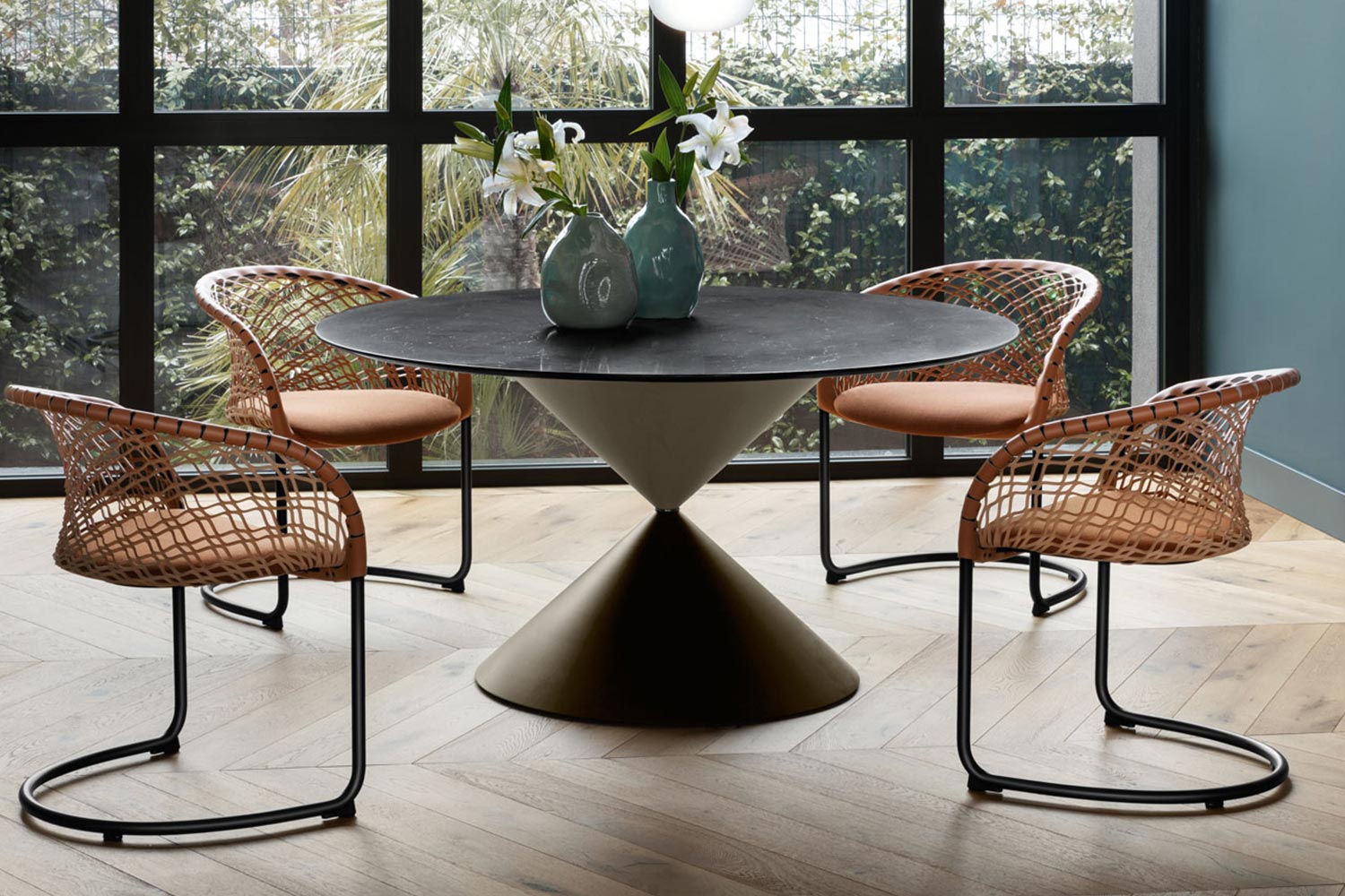 Clessidra Marble Dining Table