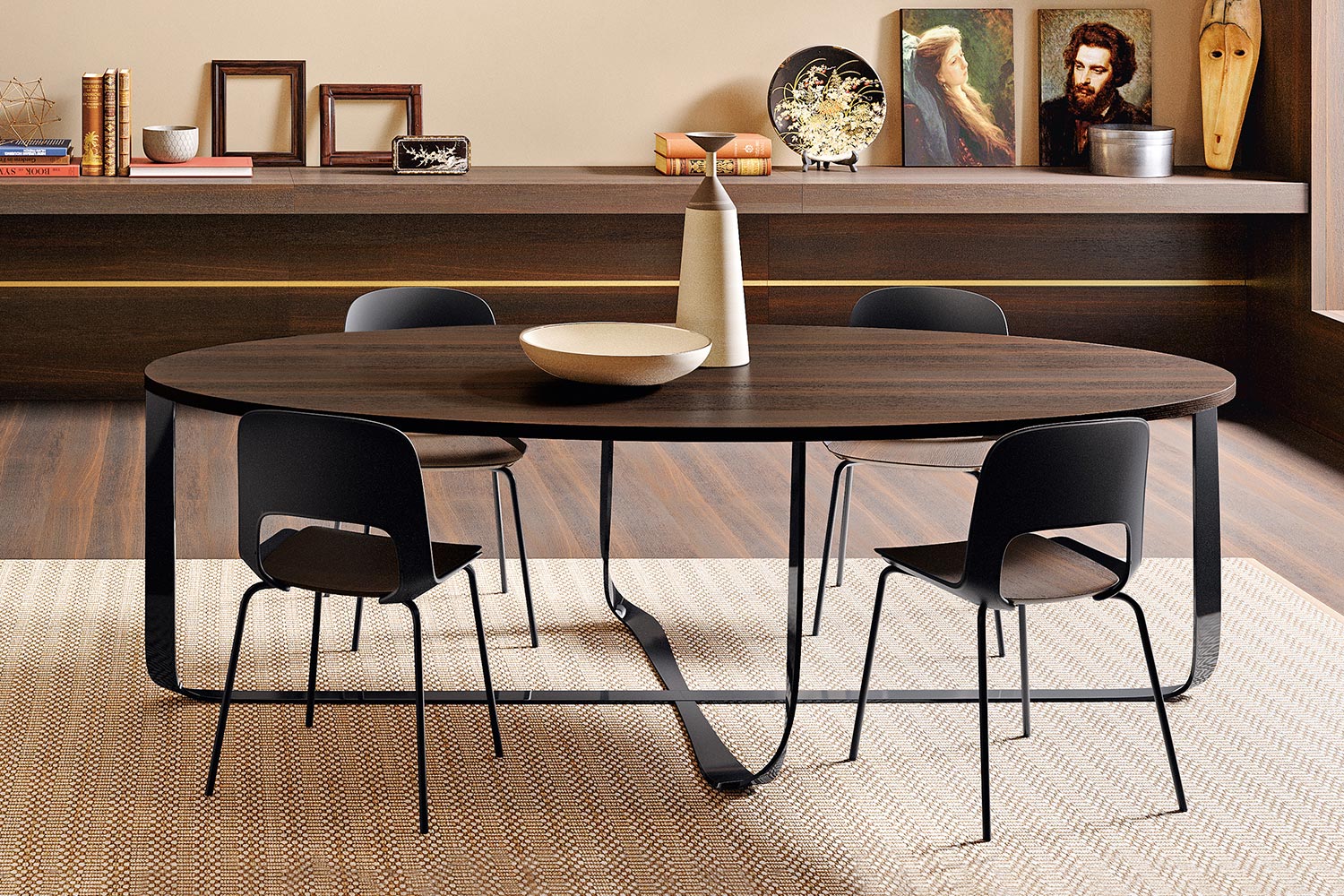 Confluence Oval Dining Table