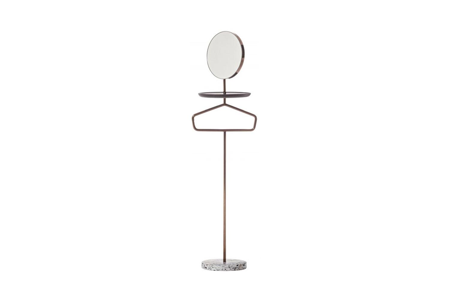 Contralto Coat Rack with Mirror