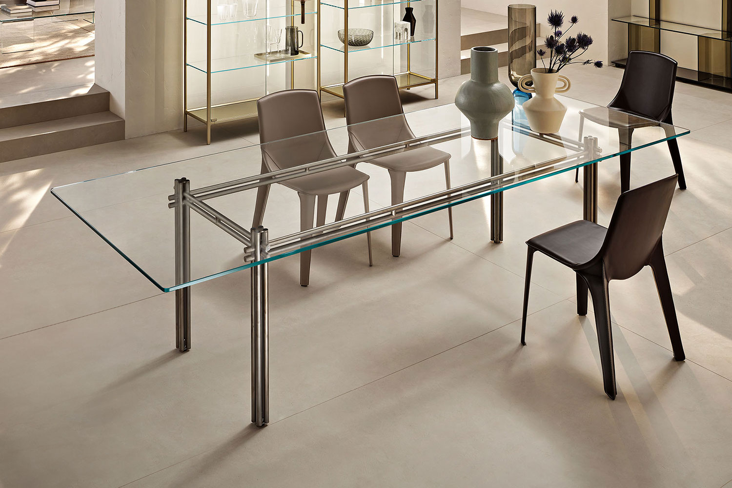 Cristaline Flat Dining Table