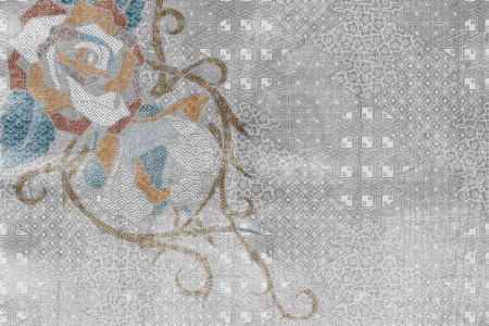 Rose Pattern 13RP Wallpaper