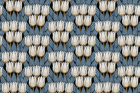 Spotty Tulips 17012 Wallpaper
