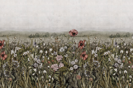 King Poppy 18057 Wallpaper