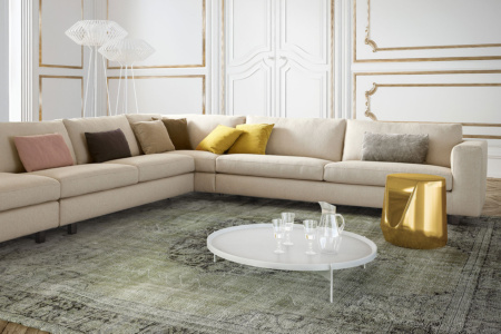 Abaco Lacquered Coffee Table Quickship