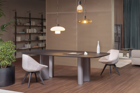 Acquerelli Double Glass Suspension Light