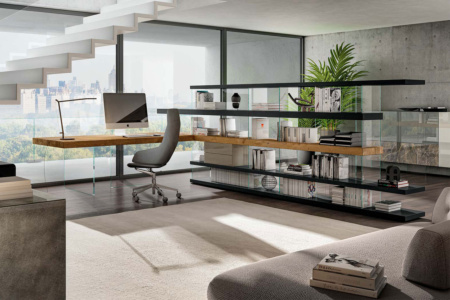 Air 1255 Bookshelf with Desk