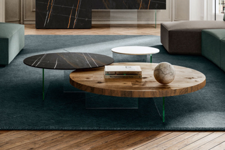 Air Round Wood Coffee Table