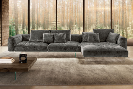 Air Soft 1902 Sectional Sofa with Chaise