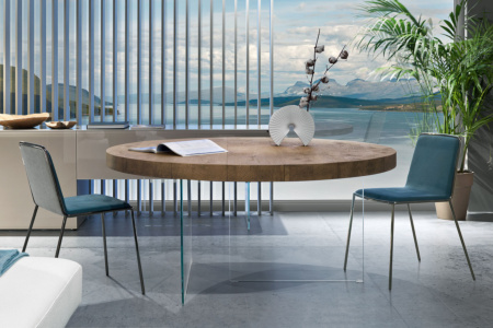 Air Wood Round Table