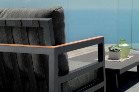 Alabama Alu Lounge Armchair