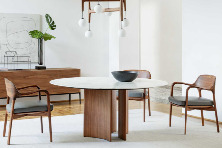 Alan Round Dining Table