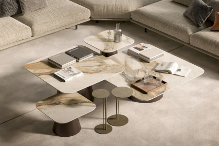 Albert Keramik Square Coffee Table