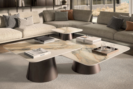 Albert Keramik Square Coffee Table