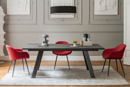 Alexander Ceramic Extension Dining Table