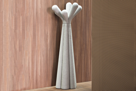 Anemone Upholstered Coat Rack