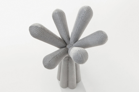Anemone Upholstered Coat Rack