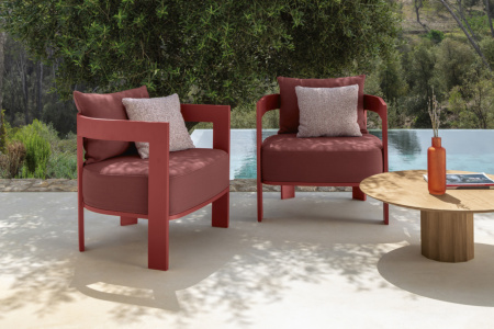 Argo Alu Lounge Armchair