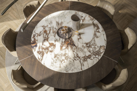 Atrium Ker-Wood Round Dining Table