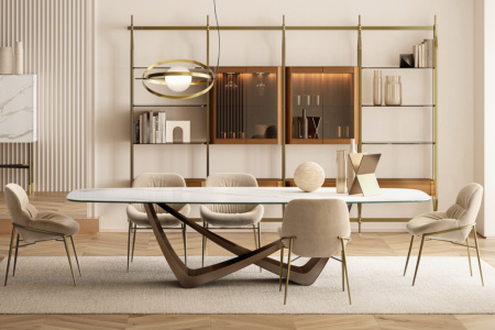 Bach Ceramic Dining Table