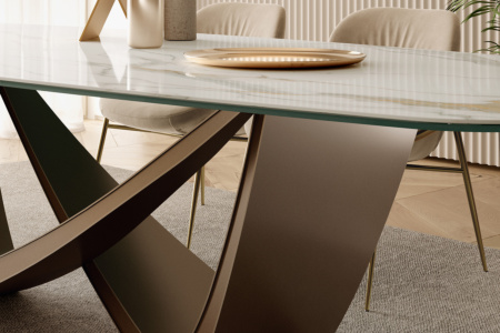 Bach Ceramic Dining Table