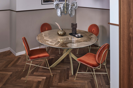 Barone Round Dining Table