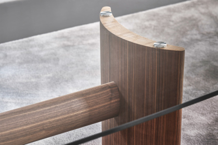 Beam Double Pedestal Dining Table