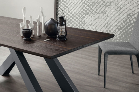 Big Extension Wood Table