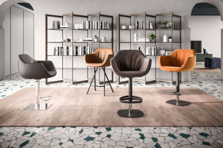 Boris Adjustable Bar Stool