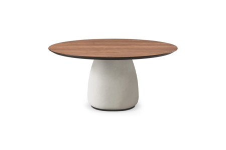 Botero Wood Round Dining Table
