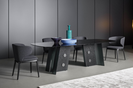 Boton Glass Dining Table