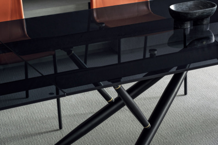 Bridge Glass Dining Table