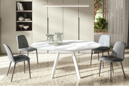 Brooklyn Round Extension Kitchen Table