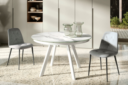 Brooklyn Round Extension Kitchen Table